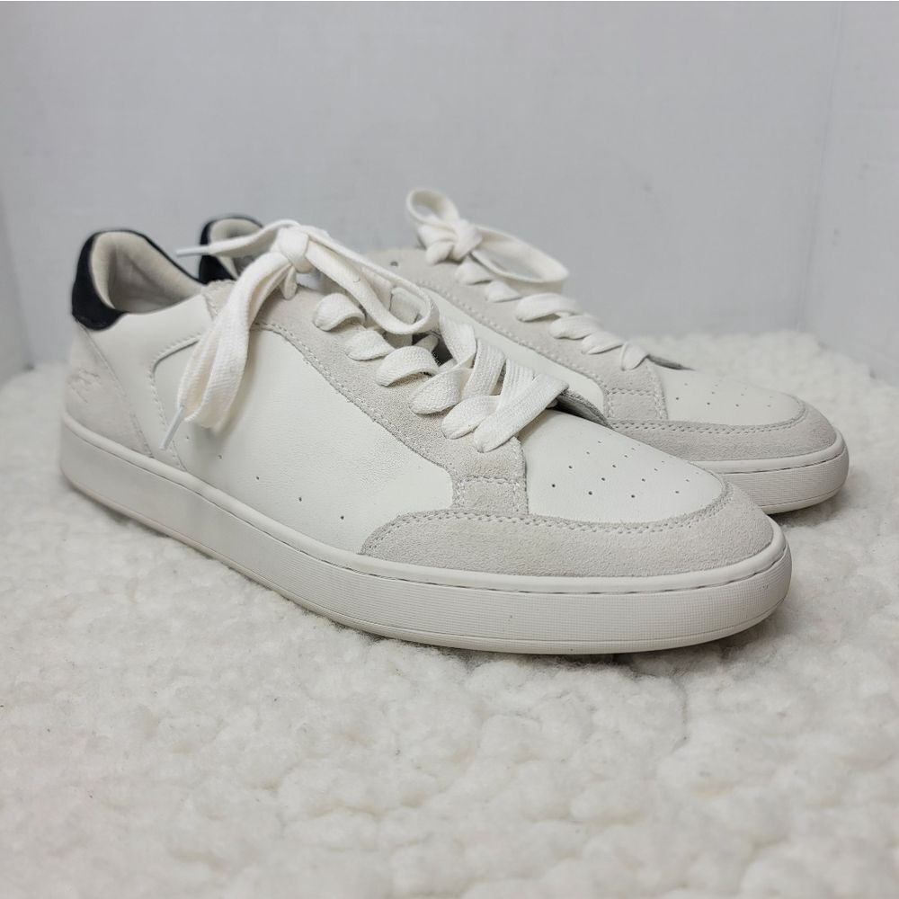 Rodd & Gunn Sussex Street Mens Sneaker Size 8 White Leather Low Top Shoes